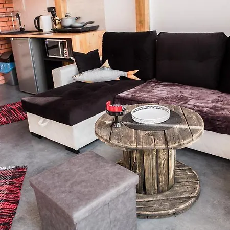 Totutaj Wejsuny - Klimatyczne Domki Z Basenem Apartman Pisz